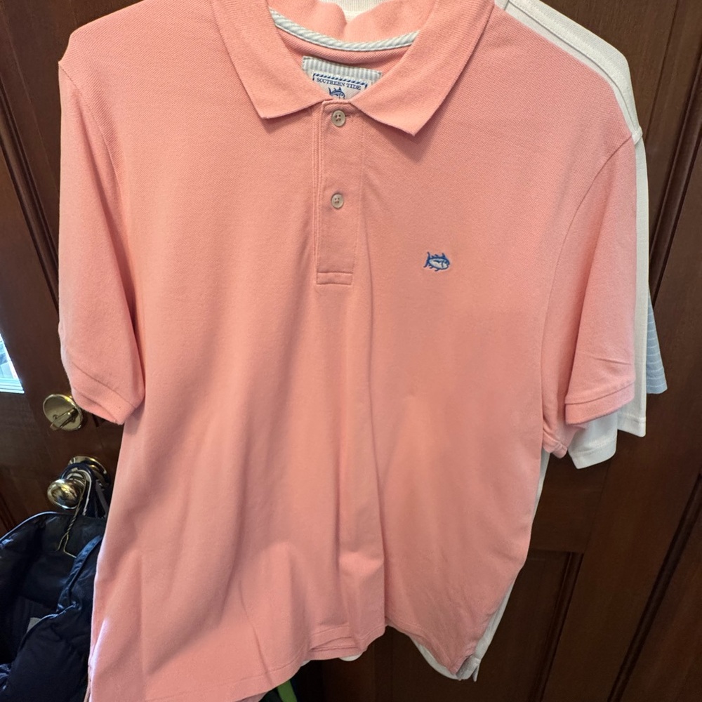 Men's Pink Polo Shirt